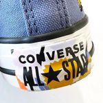 Converse CTAS High We Are Stronger Together Blue Canvas Embroidered Size 5.5 EUC Photo 8