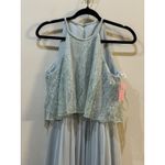 After Six Formal Lace Tulle Dress Size 8 Celadon Formal Wedding Green Photo 3