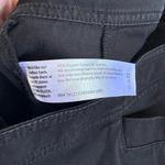 Eileen Fisher Organic Cotton Ankle Zip Black Pants Size Medium 0236 Photo 8