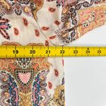 Johnny Was NWOT  cotton Multicolor Floral Tunic Top Button-Down Shirt Blouse Sz M Photo 12