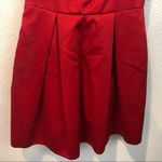 Jill Stuart NWT  Ruby Red Satin Big Bow Dress Photo 10