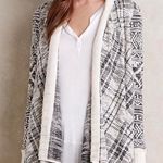 Anthropologie Anthro TINY Mazarine Jacquard Waterfall Cardigan in Tribal/Aztec  Photo 0