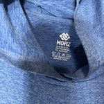 Mofiz Women's Blue Hoodie shirt Long Sleeve Top Yoga Lounge Comfort Sz S Photo 2