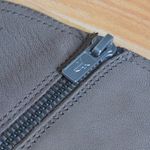 Frye  Reina Leather Bootie Boots Pointed Stacked Heel 8.5M New Photo 7