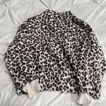 Old Navy Leopard Print Cropped Sweatshirt Photo 1