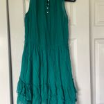 ZARA  Teal Sleeveless Midi Dress Photo 3