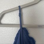 Lulu’s Picture of Perfection Spaghetti Strap Navy Blue Lace Dress Size Small Photo 9