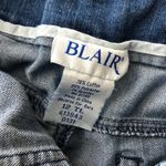 Blair Womens Jeans Pull On Skinny Pockets Medium Wash Size 12 TL Tall Long Photo 2