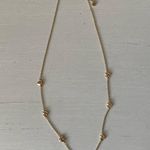 Madewell NWOT  gold dainty heart necklace Photo 2