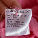 Hello Molly NWT  size XL STYLE ME YOUR WAY SHIRT DRESS PINK Linen blend balloon Photo 13