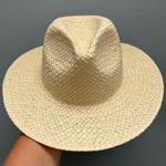 Madewell  Woven Straw Hat Wide Brim Natural Photo 2