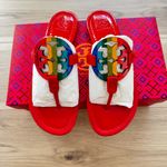 Tory Burch Miller Sandals Rainbow Red Photo 3