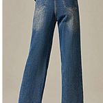 Stylewe wide leg urban color block jeans size small 4 Photo 4