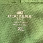 Dockers Golf Womens Green Sleeveless Golf Shirt Size XL Pre-Owned Photo 3