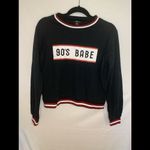 Forever 21  90s Babe black sweatshirt size S Photo 1