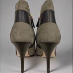 Salvatore Ferragamo Elegant Two-Tone High Heel Ankle Boots Photo 2
