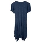 DOLAN LEFT COAST Anthropologie Blue Jersey Knit Handkerchief Hem Dress, Small Photo 3