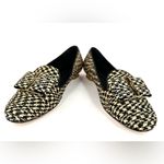 Salvatore Ferragamo Sarno Bow Embellished Raffia Low Heel Loafers US 5 - EU 35.5 Photo 9