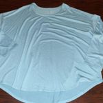 Time & Tru Light Blue Long Sleeve Blouse Photo 0