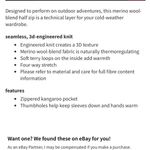 Lululemon 576. Engineered Warmth Half Zip size 6 in white opal Photo 8