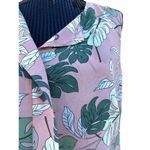 CAbi Style #5351 Peach Monstera Leaf Tropical Tank Photo 3