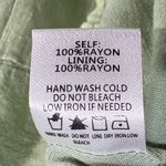 Blue Blush  Y2K Babydoll Top Women L Light Green Knot Front Crisscross Strap Soft Photo 11