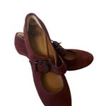 Vintage red suede Sofft Maryjane pumps Size 8.5 Photo 2