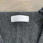 Oak + Fort Oversized Charcoal Gray Knit Shirt Photo 1