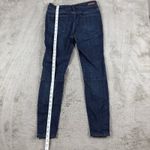 Pilcro and the Letterpress Pilcro High-Rise Denim Leggings Moto Style Dark Wash Size 29 Photo 1