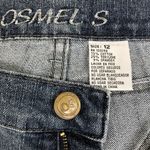 OSMEL S VTG Jeans Women Sz 12 Blue Classic Grunge Retro Rare Whimsygoth Y2K Photo 8