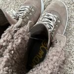 Sam Edelman  Leather Faux Shearling Upper High Top Lace Up Seude Snow Boots 8.5 Photo 3