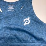 Peloton Women's Logo Athletic Sporty Gym Heathered Strappy Workout Bra Sz S NWT Photo 2
