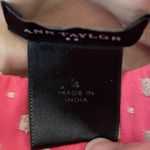 Ann Taylor Elegant Pink & Tan Easter Spring Summer Preppy Sleeveless Dress Photo 3