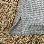 Gray Waffle‎ Knit Cardigan Photo 3