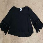 Society Girl Black Long Sleeve Photo 0