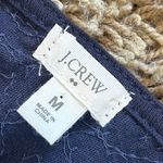 J.Crew  Sequin Anchor Tank Top in Size Medium Navy Blue and White Photo 6