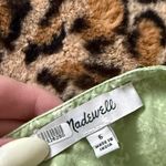 Madewell  Green Floral Mini Dress Photo 3