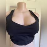 Lululemon  Athletica Black Strappy Sports Bra Photo 3