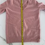 Babaton 100% cashmere Aritzia pink V-Neck sweater - fits XS - super pretty Photo 7