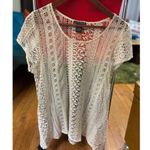 Women's Chelsea & Theodore Lace Dress, L, Off Photo 0