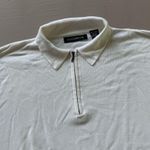 Vintage Statements Quarter Zip Sweater White Size XL Photo 4