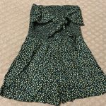 Bailey blue  Lemon Print Strapless Romper, Medium, NWOT Photo 0