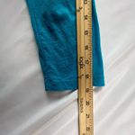 Ralph Lauren Lauren  Cotton Tunic Top‎ Size Lg Teal Long Sleeve Drawstring Waist Photo 8