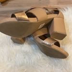 Lane Bryant block heel tan 3 inches shoes 11w Photo 7