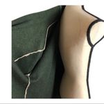 Vertigo  Open Front Long Beige Green Duster Size S Photo 4