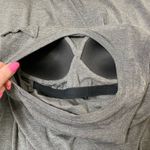 Shelfie Shoppe Sleeveless Racerback Maxi Dress Pockets Built In Bra Gray Size M Photo 3