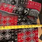 Christopher & Banks 90s Tapestry Jacket Red & Black Floral Design Women’s Large Photo 6