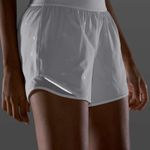 Lululemon White Poco Logo Hotty Hot High Rise 4” Shorts Photo 0