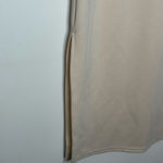 Magaschoni Sand Shell Short Sleeve Midi T-Shirt Dress | Size XS | NWT Photo 3