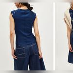 Free People NWT Ragabond Nautical Doodle Tee - navy - XL Photo 2